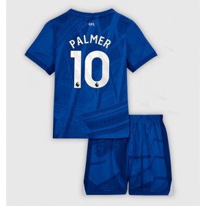 Chelsea Cole Palmer #10 Jalkapallovaatteet Lasten Kotipeliasu 2025-26 Lyhythihainen (+ Lyhyet housut)